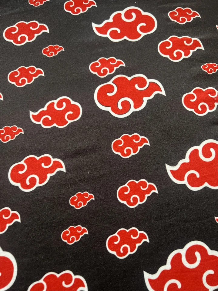 Pincel Licra Impresión Nubes Rojas Foto 1 de 1