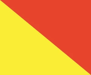 Signalflagge O = Oscar 60 x 50 cm Fahne Flagge Premiumqualität - Imagen 1 de 1