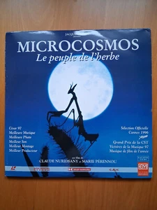 laserdisc đź“€ MICROCOSMOS LE PEUPLE DE L'HERBE ( PAL ) 2 disques - Photo 1/4
