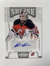 2013-14 Panini Contenders NHL Ink #I-KK Keith Kinkaid Auto New Jersey Devils