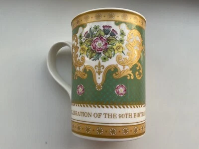 Royal Worcester Queen Elizabeth II 90th birthday mug NEW & boxed - Image 1 of 4