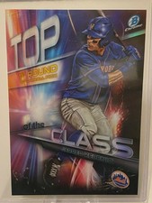 2018 Bowman Chrome Baseball JARRED KELENIC Top Of The Class Box Topper 21/99