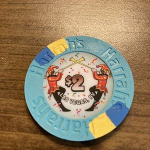 $2 Harrahs Poker las vegas  casino chip - Picture 1 of 4