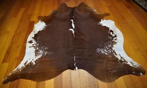Rich Chestnut Tones - Hermosas Marcas - Una Fantástica Alfombra de Cuero de Vaca - Imagen 1 de 7