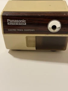 Vintage Panasonic KP-110 elektrischer Bleistiftspitzer Auto-Stop getestet und funktionsfähig - Bild 1 von 5