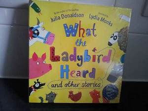 Julia Donaldson What the ladybird Heard and other stories, 3 books - new sealed - Picture 1 of 2