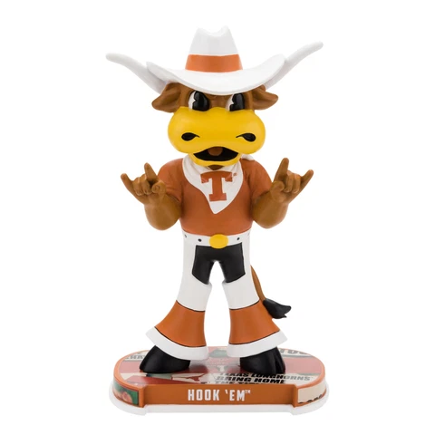 Texas Longhorns Mascot Texas Longhorns Headline Special Edition Bobblehead NCAA Cover