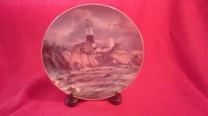 Guardians of the Coast, Montauk Point Lighthouse by Rudi Reichardt, Danbury Mint - Picture 1 of 4