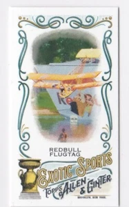Allen & Ginter Mini Exotic Sports Redbull 2018 etiqueta de vuelo #MES-24 - Imagen 1 de 2