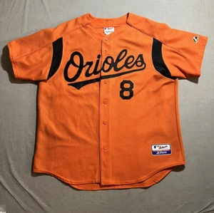 Baltimore Orioles Robbins Majestic Cool Base Baseball Jersey XL Orange Button. - Picture 1 of 13