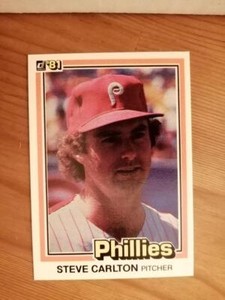 STEVE CARLTON 1981 Donruss #33   FREE SHIPPING