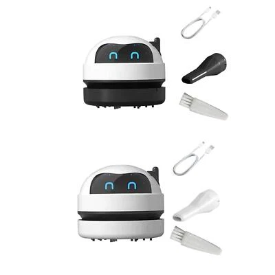 Mini Desktop Vacuum Cleaner Mini Table Dust Sweeper for Dust on Desk Piano - Image 1 of 2