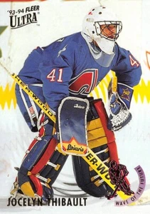 1993-94 Ultra Wave of the Future #18 Jocelyn Thibault - Picture 1 of 2