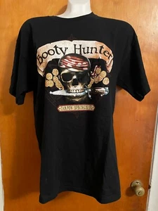 Pirate Booty Hunter Adult Mens T-Shirt SIZE L - Picture 1 of 6