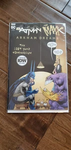 2020 NYCC CON EXCLUSIVE IDW DC BATMAN THE MAZZ ARKHAM DREAMS LOST YEAR COMPENIUM - Picture 1 of 1