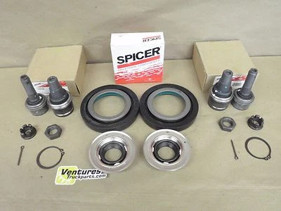  Ball joint vacuum and dust seal kit Ford Super Duty F350 F250 Dana 60 front - Image 1 of 4