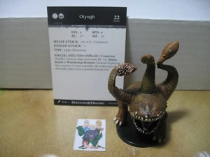 =Dungeons and Dragons D&D GIANTS OF LEGEND Otyugh 27/72 con tarjeta = - Imagen 1 de 1