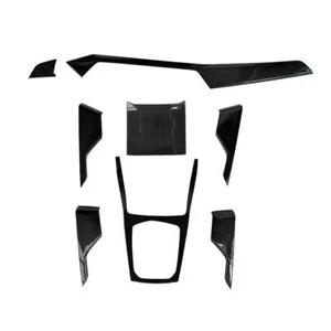 Dry Carbon Fiber Car Interior Kit Decor Cover trim 8PCS For BMW X6 G06 2020-2022 - Picture 1 of 9