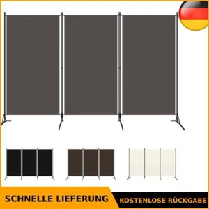 Raumteiler Paravent Sichtschutz Trennwand Umkleide mehrere Auswahl vidaXL - Bild 1 von 78