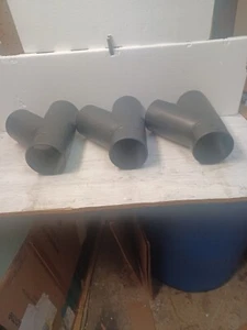 4 In. Dust Collection System Y Fitting/Coupler - Picture 1 of 4