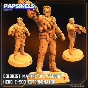 Colonist Marine Exterminator | Papsikels | | RPG D&D Wargaming Mini stampato in 3D - Foto 1 di 1