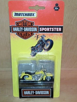 Мотоцикл Matchbox Superfast / MB 050 - Harley Davidson Sportster - желтый  - Изображение 1 из 4