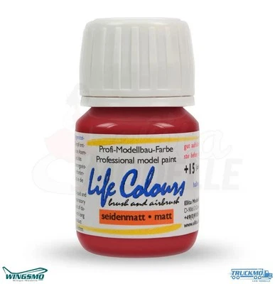 ELITA MODELLE Elita Farben Life Colours RAL 3001 Signalrot 15ml seidenmatt 53001_EF