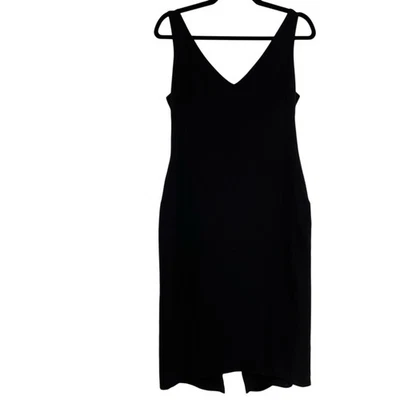 Женское облегающее мини-платье Rachel Roy черное без рукавов LBD 8 Preppy Academia - Изображение 1 из 4