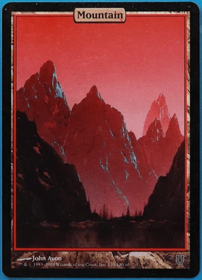 Mountain FOIL Unhinged HEAVILY PLD (498769) ABUGames - Image 1 of 2