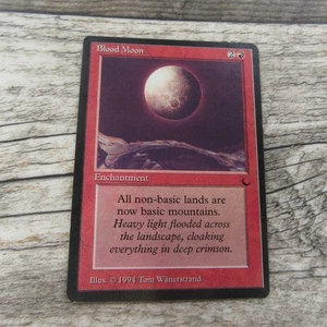 Magic The Gathering MTG Blood Moon The Dark 1994 LP Excellent Ungraded - Picture 1 of 11