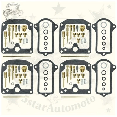 4Sets Carburetor Repair Kit for 77-80 kz 650 kz650 c d b kz650c kz650d kz650b-US - Изображение 1 из 4
