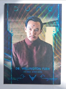 Tarjeta #12 Topps Chrome Dune 2025 *DR WELLINGTON YUEH* Aqua Wave Refractor/175 SP #12 - Imagen 1 de 4