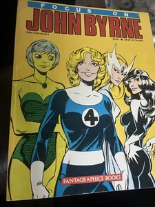 LIBROS FOCUS ON JOHN BYRNE FANTAGRAPHICS 1984 RARO - Imagen 1 de 3