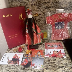 12 Zoll Vintage chinesische Quanzhou Handpuppen - Bild 1 von 17