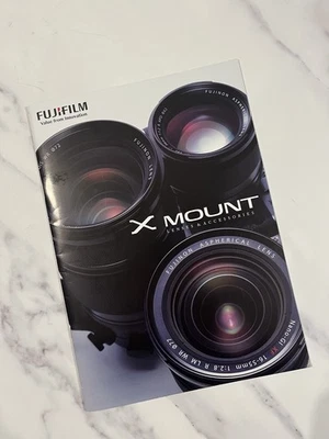 Fujifilm X Mount Lenses & Accessories sales brochures - Image 1 of 4