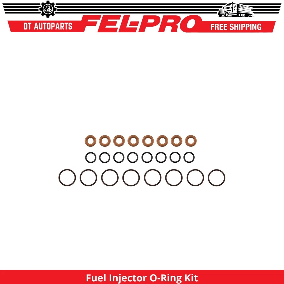 Kit O-Ring Injetor de Combustível Fel-Pro Chevrolet Silverado 3500 Classic 6.6L 2007 - Imagem 1 de 1