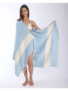 Pestemal Beach Towel 100x180cm - Sauna & Bath Towel - Diamond Pattern - Picture 1 of 4