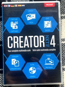 SEALED Roxio Creator NXT Pro 4 Complete Multimedia Video Suite - Photo 1/5