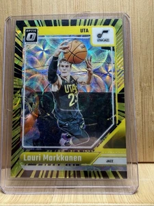 2024-2025 Donruss Optic Lauri Markkanen #73 Electricity Gold Black /75 - Bild 1 von 2