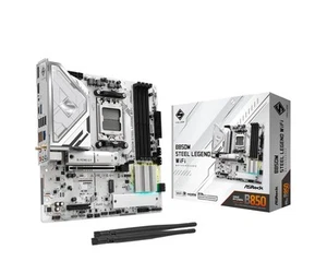 MB ASRock AMD AM5 B850M Steel Legend WiFi - Bild 1 von 7