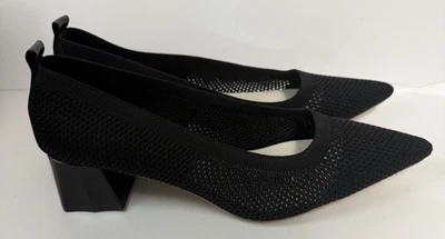 SHEIN PU JING XY Block Heel Black Women’s Dress Shoes New - Image 1 of 4