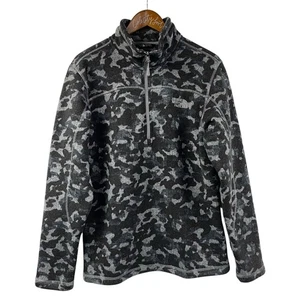 The North Face Fleecepullover blau Camouflage Herren Medium - Bild 1 von 10