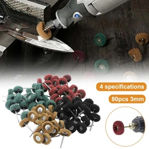 Juego de pulido de rueda abrasiva de 80 piezas para accesorios de herramientas rotativas Dremel Reino Unido - Imagen 1 de 10