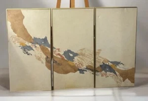 Kay Sullivan (WI, 1921-2008), Landscape, Mixed Media Triptychon Framed - Picture 1 of 10
