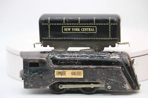 Marx Commodore Vanderbilt O Gauge Locomotive w/ New York Central Tender 1:48 - Picture 1 of 10