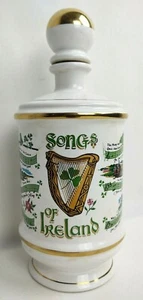 Old Fitzgerald 1974 Collector's Gallery Porcelain Decanter "Songs Of Ireland" - Picture 1 of 11