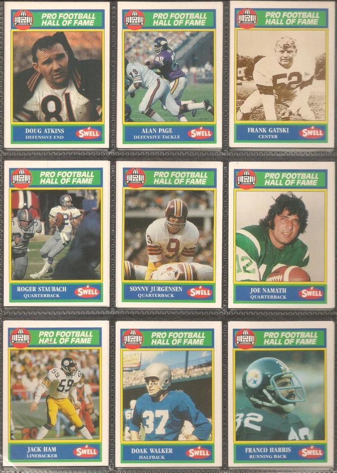 Jack Ham 1990 Swell Pro Football Hall of Fame Greats  #143 - Image 1 of 1