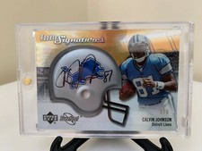 Calvin Johnson 2007 Upper Deck Sweet Spot Rookie Auto Signature Gold 3/5