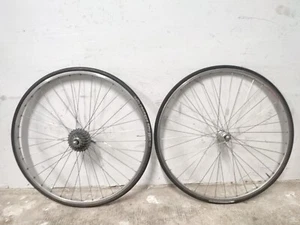 A ruote wheels  road vintage Campagnolo Stratos Omicron  8 V S bici bike corsa - Picture 1 of 12