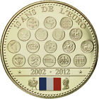 [#557140] Francja, Medal, L'Europe des XXVII, 10 Ans de l'Euro, 2012, STGL